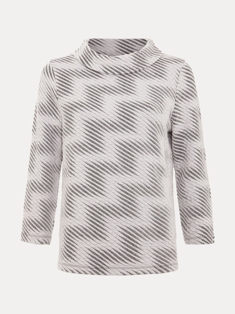 Phase Eight Black Rena Textured Top - Image 6 of 6