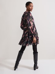 Phase Eight Black Martina Swing Dress - Image 2 of 7