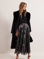 Phase Eight Metallic Zoe Metallic Skirt - Image 6 of 7
