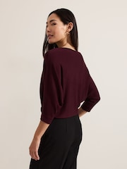 Phase Eight Red Cristine Knit Jumper - Image 2 of 7