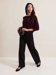 Phase Eight Red Cristine Knit Jumper - Image 3 of 7