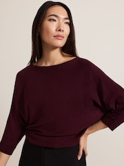 Phase Eight Red Cristine Knit Jumper - Image 5 of 7