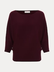 Phase Eight Red Cristine Knit Jumper - Image 7 of 7