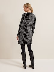 Phase Eight Black Mylee Tweed Dress - Image 2 of 8