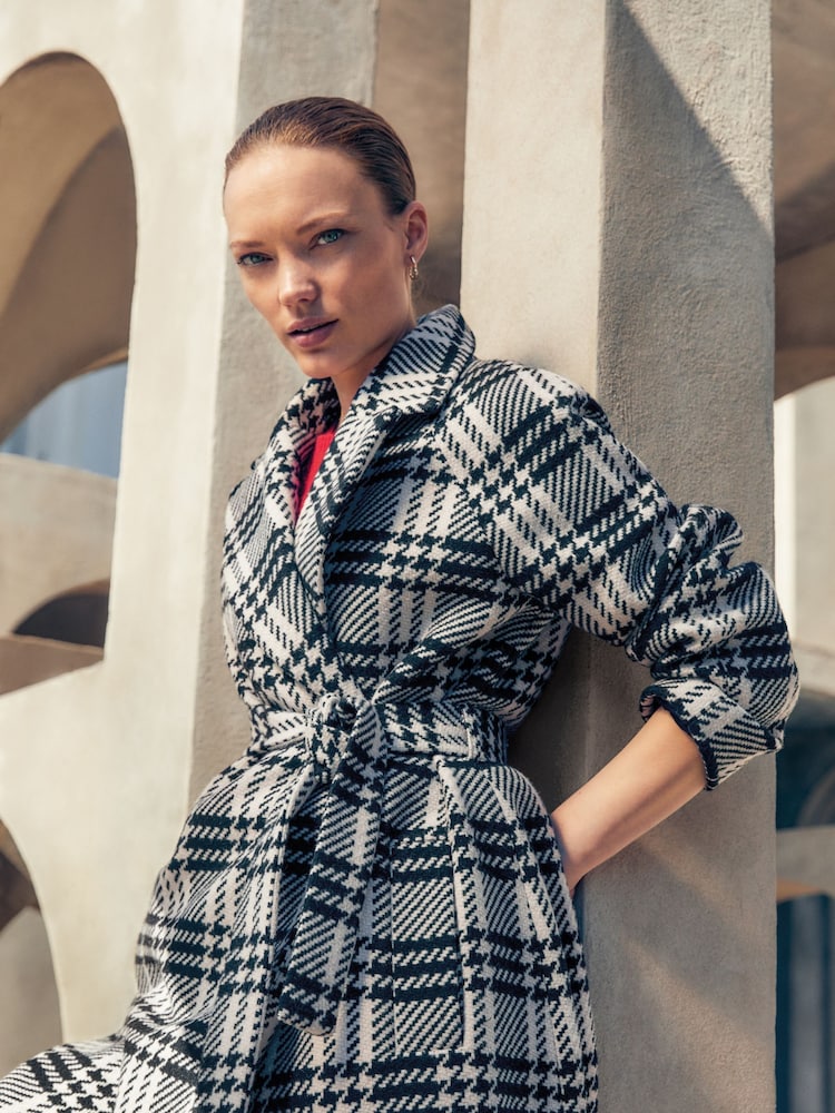 Phase Eight Black Mylee Tweed Dress - Image 7 of 8