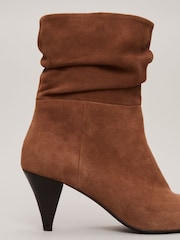 Phase Eight Brown Western Boots - Image 4 of 7