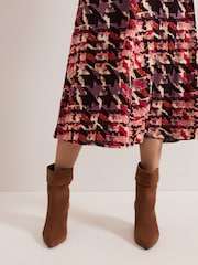Phase Eight Brown Western Boots - Image 6 of 7