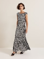 Phase Eight Black Nina Sequin Dress - Image 1 of 7