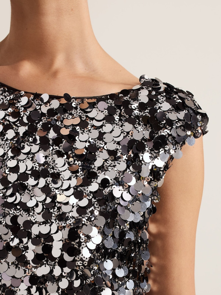 Phase Eight Nina Sequin Dress - Image 4 of 7