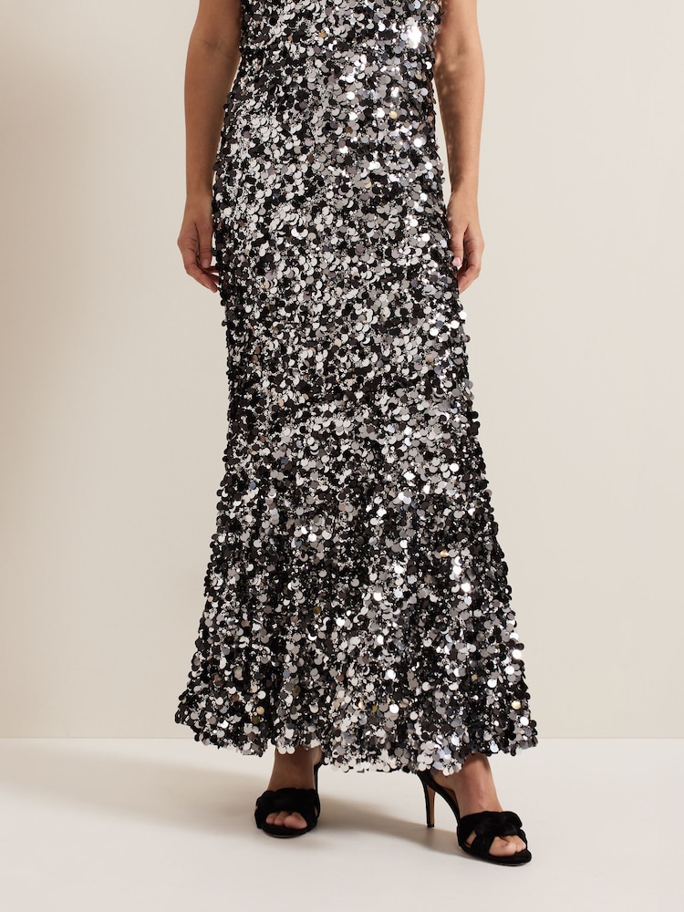 Phase Eight Nina Sequin Dress - Image 6 of 7