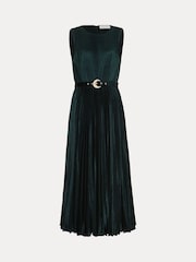 Phase Eight Green Velvet Simara Dress - Image 7 of 7