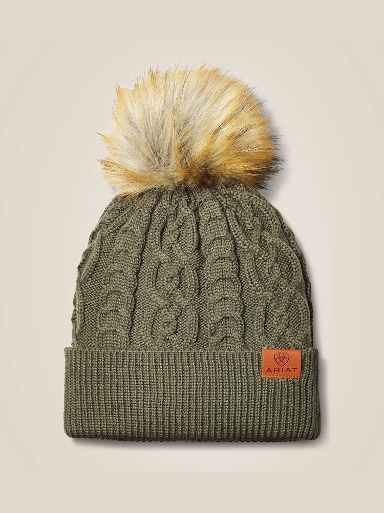 Ariat Green Norfolk Beanie - Image 1 of 1