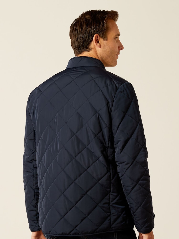 Ariat Blue Woodside Quilted Jacket - Image 2 of 5