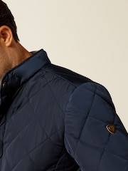 Ariat Blue Woodside Quilted Jacket - Image 5 of 5