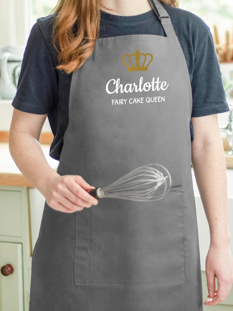 Personalised Adult Crown Apron by Jonnys Sister - Image 2 of 4