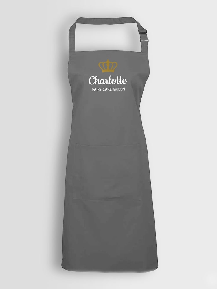 Personalised Adult Crown Apron by Jonnys Sister - Image 4 of 4