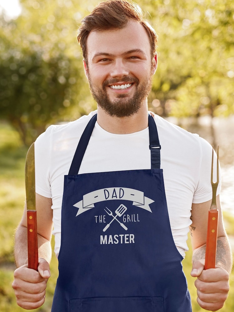 Personalised BBQ Grill Master Apron by Jonnys Sister - Image 1 of 4