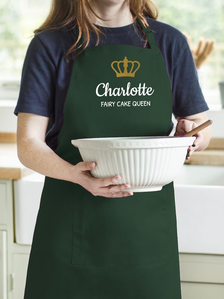 Personalised Adult Crown Apron by Jonnys Sister - Image 2 of 4