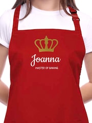 Personalised Adult Crown Apron by Jonnys Sister - Image 1 of 4