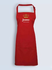 Personalised Adult Crown Apron by Jonnys Sister - Image 3 of 4