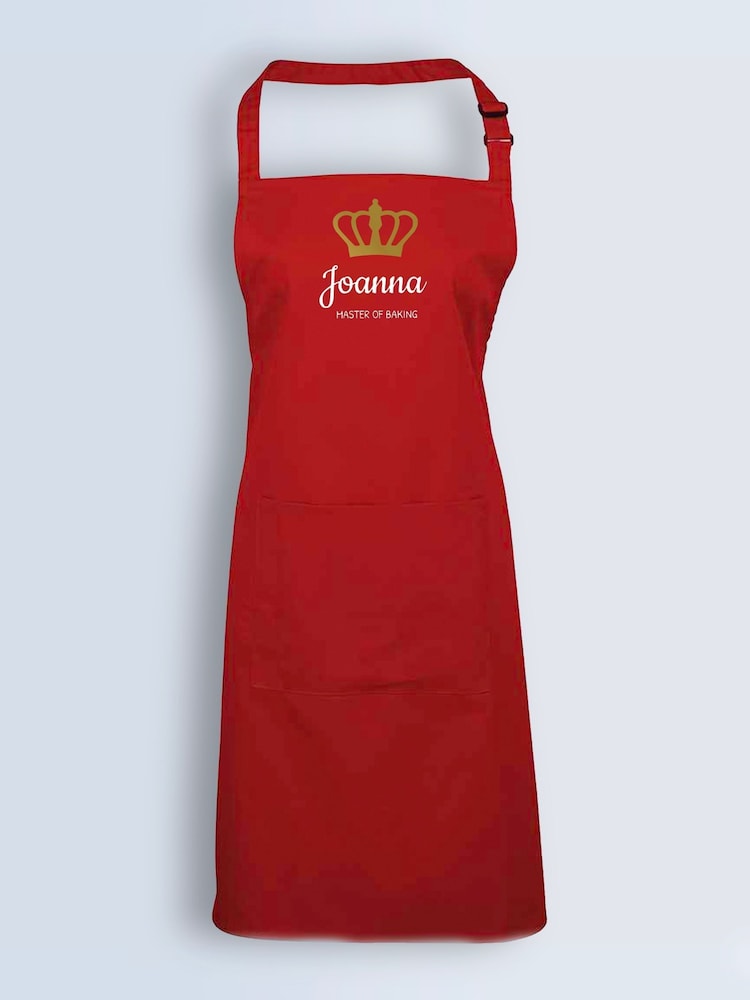 Personalised Adult Crown Apron by Jonnys Sister - Image 2 of 4 Personalised Adult Crown Apron by Jonnys Sister - Image 2 of 4