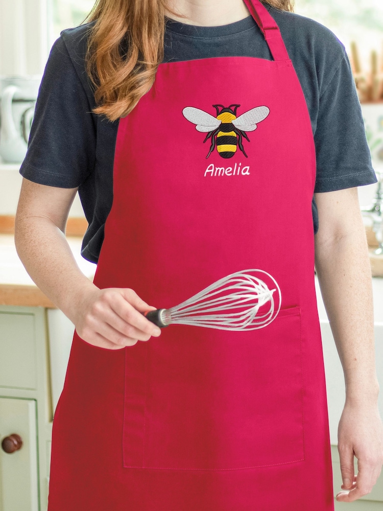 Personalised Embroidered Apron by Jonnys Sister - Image 2 of 4