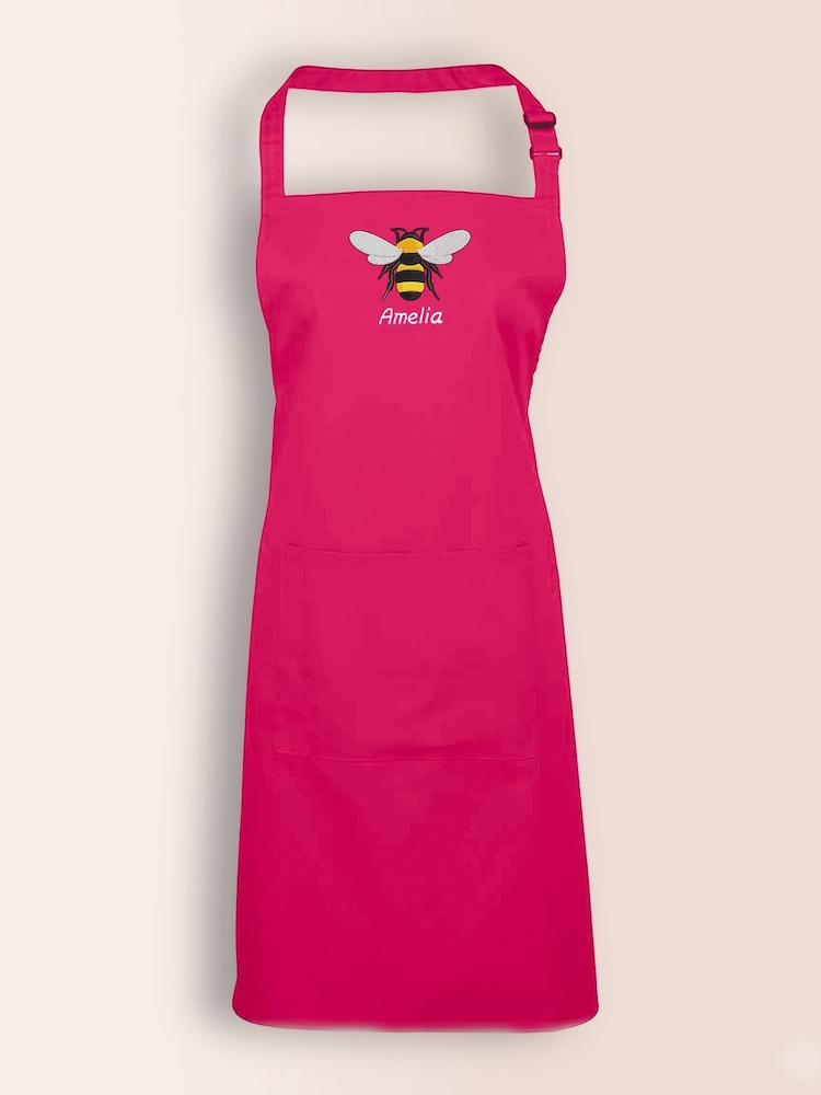 Personalised Embroidered Apron by Jonnys Sister - Image 4 of 4