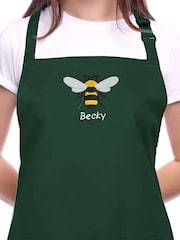 Personalised Embroidered Apron by Jonnys Sister - Image 1 of 3