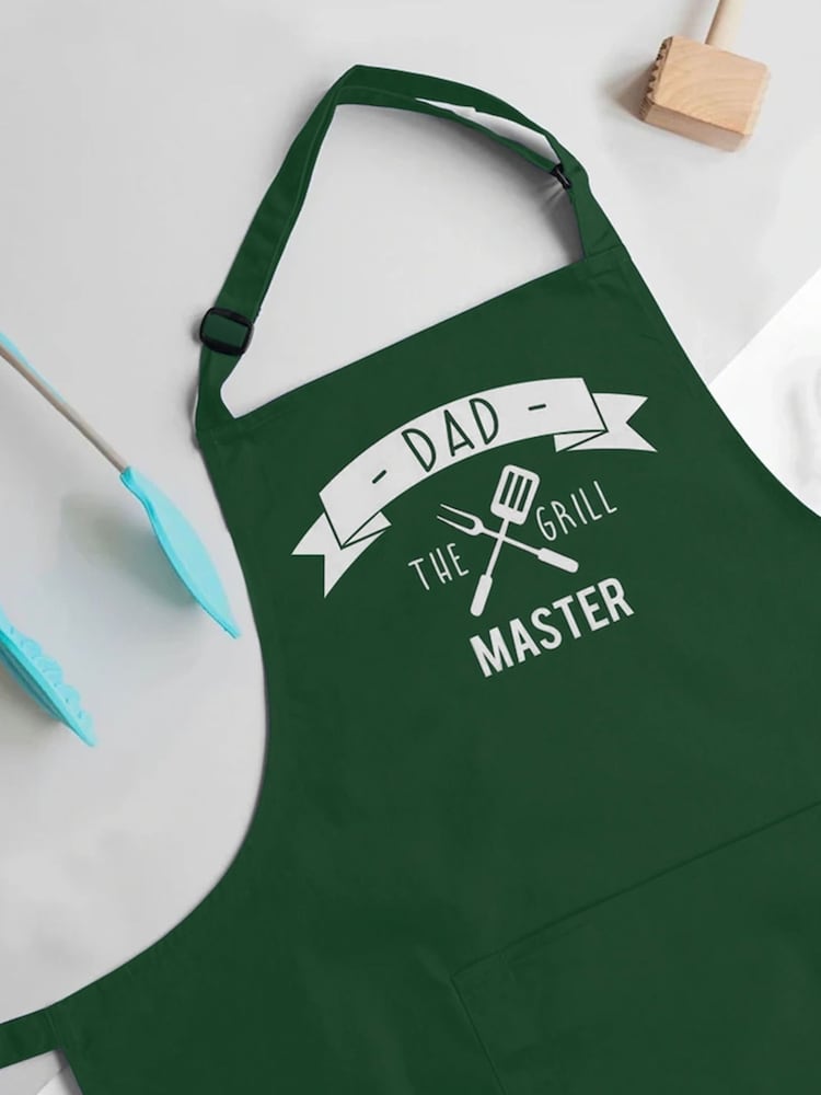 Personalised BBQ Grill Master Apron by Jonnys Sister - Image 4 of 4