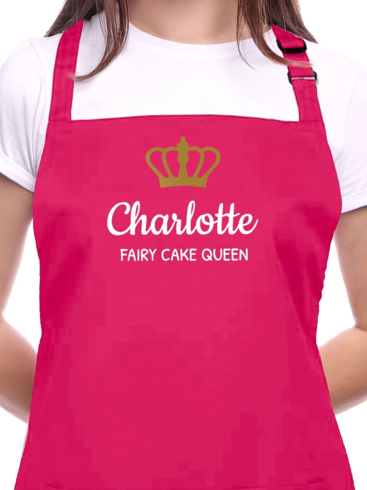 Personalised Adult Crown Apron by Jonnys Sister - Image 1 of 3