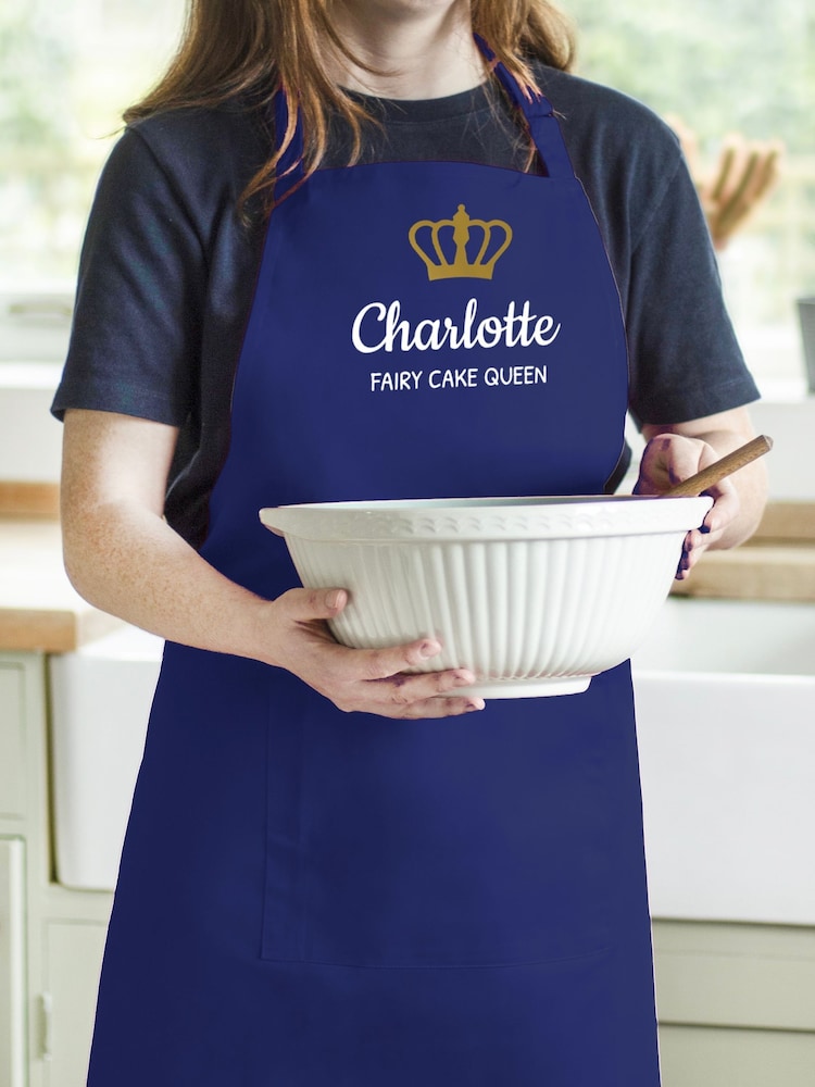 Personalised Adult Crown Apron by Jonnys Sister - Image 2 of 4