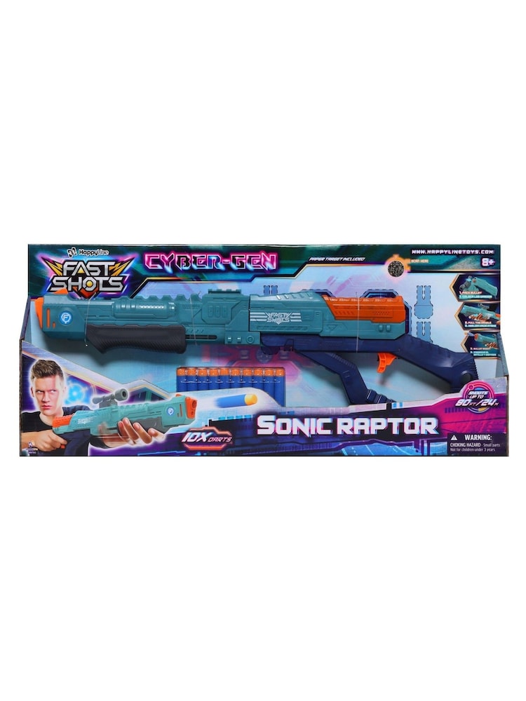 MenKind Fast Shots Foam Launcher Set of 10 Foam Darts - Image 5 of 5