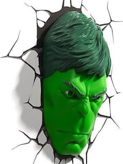 MenKind Marvel Hulk Face Wall 3D Deco Light - Image 2 of 4