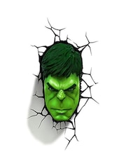 MenKind Marvel Hulk Face Wall 3D Deco Light - Image 3 of 4