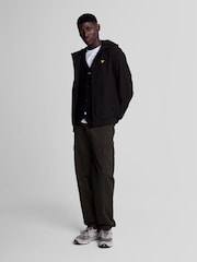 Lyle & Scott Black Fleece Back Softshell Jacket - Image 2 of 5