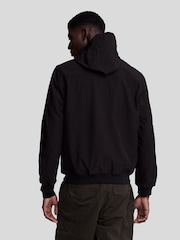 Lyle & Scott Black Fleece Back Softshell Jacket - Image 3 of 5