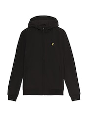 Lyle & Scott Black Fleece Back Softshell Jacket - Image 5 of 5