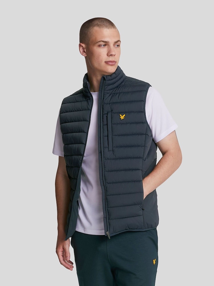 Lyle & Scott Blue Fly Fleece Shorts - Image 1 of 5 Lyle & Scott Blue Fly Fleece Shorts - Image 1 of 5