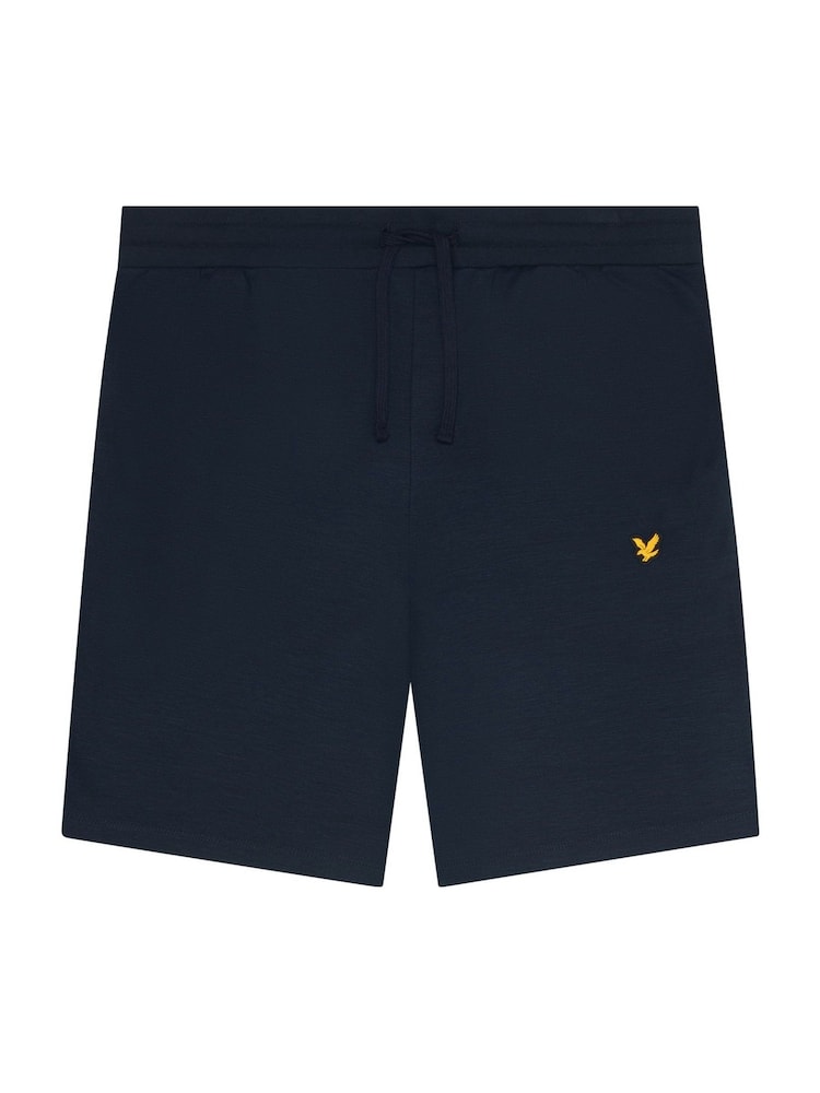 Lyle & Scott Blue Fly Fleece Shorts - Image 5 of 5 Lyle & Scott Blue Fly Fleece Shorts - Image 5 of 5