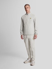 Lyle & Scott Silver Four Way Stretch Trackies Trousers - Image 1 of 5