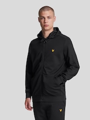Lyle & Scott Black Full-Zip 100% Cotton Hoodie - Image 1 of 5