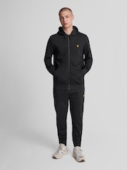 Lyle & Scott Black Full-Zip 100% Cotton Hoodie - Image 3 of 5
