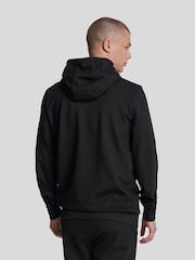 Lyle & Scott Black Full-Zip 100% Cotton Hoodie - Image 4 of 5
