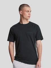 Lyle & Scott Black Colourblock Core T-Shirt - Image 1 of 5