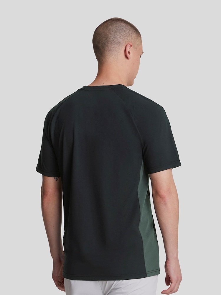 Lyle & Scott Black Colourblock Core T-Shirt - Image 2 of 5