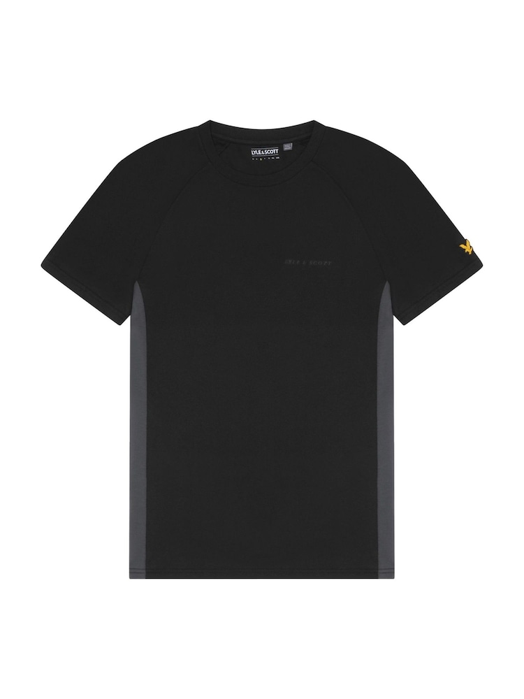 Lyle & Scott Black Colourblock Core T-Shirt - Image 5 of 5