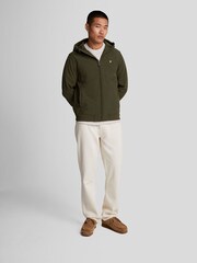 Lyle & Scott Softshell-Jacke mit Rückseite aus Fleece - Bild 2 von 5