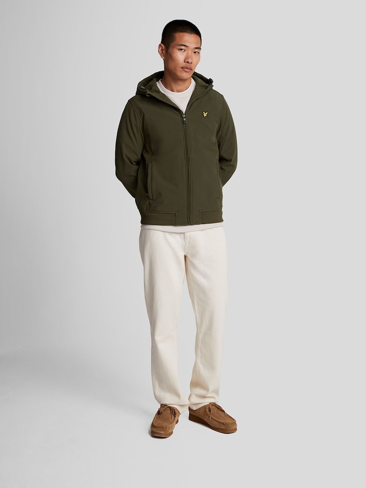 Lyle & Scott Softshell-Jacke mit Rückseite aus Fleece - Bild 2 von 5 Lyle & Scott Softshell-Jacke mit Rückseite aus Fleece - Bild 2 von 5