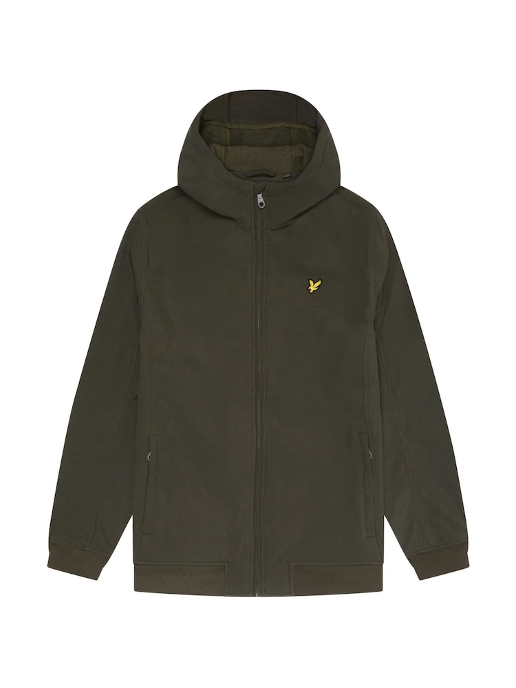 Lyle & Scott Softshell-Jacke mit Rückseite aus Fleece - Bild 5 von 5