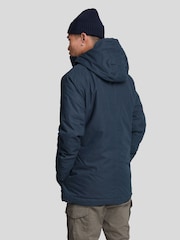 Lyle & Scott Blue Microfleece 2.0 Coat - Image 4 of 5